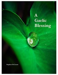A Gaelic Blessing SATB choral sheet music cover Thumbnail